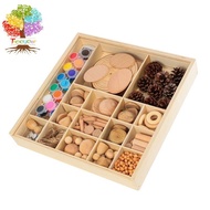 【In stock】Treeyear Wood Craft Kits DIY for Kids Ages 5-13 Wooden Unfinished Toys Art Paint Bulk Craft Sticks Garden Playset Loose Parts Play Materials NMZM