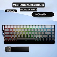 MECHANICAL K68 DUAL MODE BLUETOOTH & WIRELESS RGB KEYBOARD