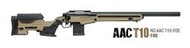 【楊格玩具】現貨~ Action Army AAC T10 手拉空氣 狙擊槍~加價購GO! (沙色) 馬牌 VSR系統