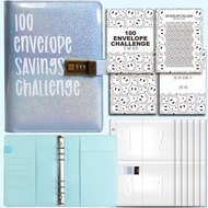 100k ipon challenge paper bills 100 envelope challenge money budget binder money saving binder budge