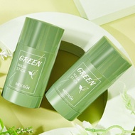 【buy 1 Take 1】deep Cleansing Green Tea Solid Mask Moisturizing Skin Hydrating Tea Skin Care D4e7