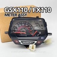 SUZUKI GSX110 METER ASSY 0 SPEEDOMETER SPEEDO METER GAUGE GSX-110 GSX 110 SUZUKI