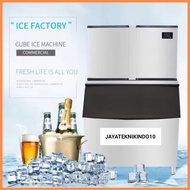 Iceler Mesin Es Batu Kristal 1 Ton Commercial Ice Maker 1000KG/24JAM Ice Cube Machine 1000 Kg