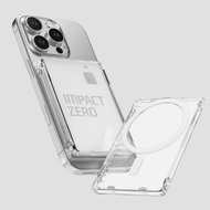 magsafe card holder magsafe wallet Suitable for Apple 16promax Phone Case Transparent Magnetic Card 