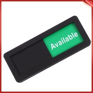 Please Do Not Disturb Door Sign Bathroom in Use Available Signs Privicy Slide  hainesi