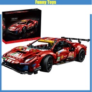 42125,488 GTE Car Building Blocks Technic 'AF Corse #51' Toys Gifts for Boys