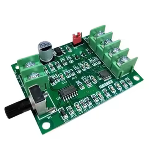 7V 12V Brushless DC Motor Driver Controller Board with Reverse Voltage Over Current Protection for H