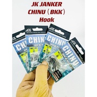 JK JANKER (BKK) CHINU SALT WATER FISHING HOOK MADE WITH BKK HOOK MATA KAIL BKK