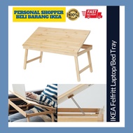 IKEA Felfritt Laptop Bed Tray Stand Table Support Desk Rehal Bamboo Wooden Kayu Book Quran Foldable 