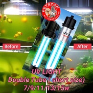 UV Light for Aquarium Short Type [7w][9w][11w][13w][15w]/ UV Filter , UV Germicidal Light