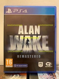 《今日快閃價》（中古二手）PS4遊戲 心靈殺手HD 高清重製版 Alan Wake Remastered 歐版中英文版 （可升級為PS5版本）