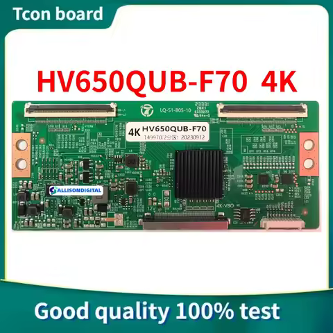 Newly Upgraded HV650QUB-F70 4K Tcon Board In Stock