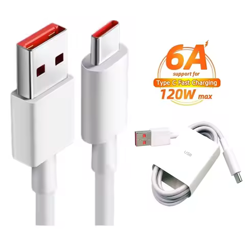 120W 90W 67W Charger Cable USB Type C 6A For Xiaomi 14 13 Ultra 12S 12T Pro Poco F4 GT F5 Redmi K70 