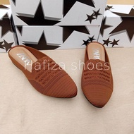 Zara sepatu sandal wanita rajut import terlaris kekinian elegan
