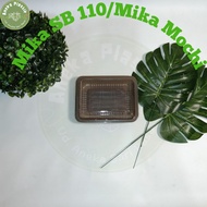 [50PCS] Mika SB 110 Size 12x9x4 cm Mika Cake/ SB110 Mika Small Square Cake/ Mika Cake Bread Snack Mi