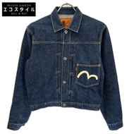 Evisu Lot.1213 No.2 二戰款白色海鷗印花第一版牛仔外套 36碼 [二手]