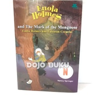 Enola Holmes book and Anxious Scratches by Nancy Springer