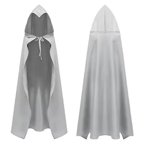 Halloween Moon Knight Cosplay Costume Mark's Robe Polyester Material 18-25 Years Old Women's Traditi