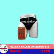 Durban Classic 551 Underwear, Pack of 3