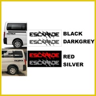 ✧ ◪ ❥ Nissan Escapade Urvan Nv350 Sticker Design