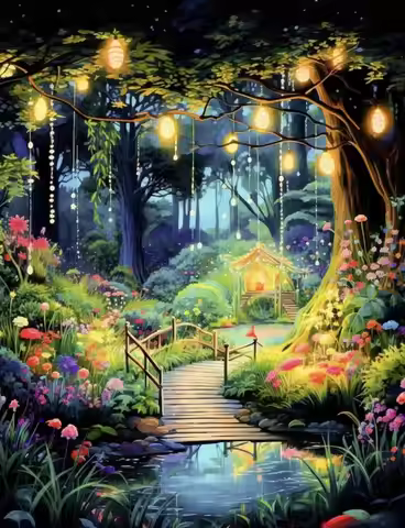 9ct 60x80cm Forest DIY Chinese Style Printed Kits Cross Stitch Needlework Set Home Decor Crafts