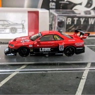 DIECAST CM LBWK MODEL NISSAN SKYLINE SUPER SILLHOUETTE ER34 R34 8 READYY