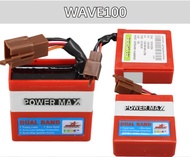 Racing CDI WAVE125 WAVE100 POWER MAX HYPER BAND DIGITAL CDI 4 PINS POWERMAX Motorcycle Modified LC13