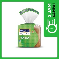 Sari Roti Roti Tawar Pandan 370 gr