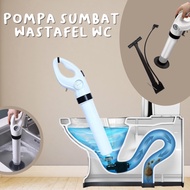 Anti-Clog Toilet Pump, Clogged Toilet Drain Booster, Plunger Pipe Dredger, Anti-Clog