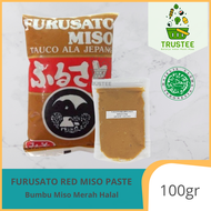 FURUSATO Pasta Miso Merah 100gr / Tauco Ala Jepang untuk Sup Miso Soup Ramen Udon Miso Paste