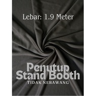 Plain Black Cloth Stand Cover Booth/ Exhibition/ Bazaar/