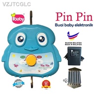 【NEW】☌☁🔥PinPin BABY ELECTRONIC BABY CRADLE🔥 PinPin BUAIAN ELEKTRIK/ Buai elektrik/buaian baby/ BABY CRADLE IBABY