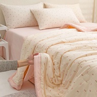 akemi bedsheet fluffy bedsheet set bedsheet with comforter 2025 New Style Soy Quilt Summer Quilt Fou