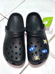 Size US11-12  not Crocs Shoes 拖鞋 涼鞋 black 黑色 flip-flops sandal