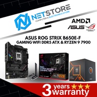 PWP ASUS ROG STRIX B650E-F GAMING WIFI DDR5 ATX & AMD RYZEN 9 7900 PROCESSOR