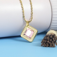 Aradoo Bio Negative Ions Pendant Necklace Deep Sea Abalone Shell Bio Energy Health Pendant Necklace 