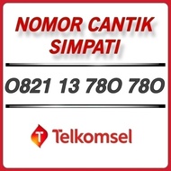 Telkomsel No Beautiful ABC ABC 0821 13 780 780