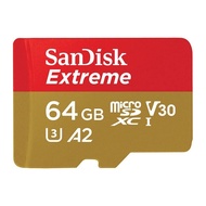 SanDisk Micro SD Card Memory Card Extreme MicroSD Cards 128GB 64GB 256GB SDXC A2 U3 V30 Max 160MB/s Flash TF for DJI