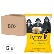 Tyrrells 泰勒思 洋芋片 巧達起司  150g  12包