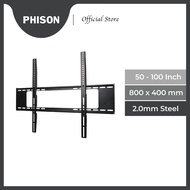 Phison Fixed TV Bracket 50 - 100 Inch | PM-80F