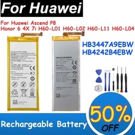 HB3447A9EBW HB4242B4EBW Mobile Phone Battery for Huawei Ascend P8 Honor 6 4X 7i H60-L01 H60-L02 H60-