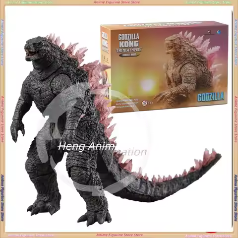 Original HIYA Godzilla x Kong The New Empire Godzilla Evolved Pink Backed Godzilla In Stock Anime Ac