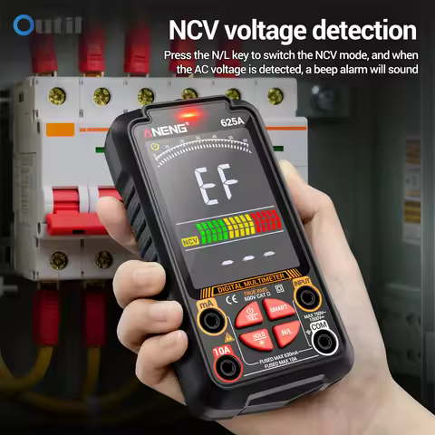 ANENG 625A Multimeters VA Color Testers 60MOhm 10A Display Meter 1000V Current/Voltage Multimetro US