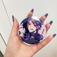 Bar Bar Cover Badge Protective Cover Transparent Storage Heart Round 63 73 83mm Brooch Bar Pain Bag 