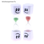 kit7c Creative 2-Minute Big-Eye Kids Sand Timer for Tooth Brushing and Kitchen Use Gift KNE