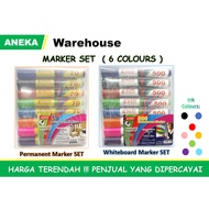 GSOFT Marker Pen SET / Permanent SET / Whiteboard SET / 8 Colours