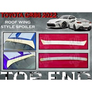 TOYOTA GR86 SUBARU BRZ 2022+ ROOF WING SPOILER GLASS SPOILER TOP SPOILER WING ROOF SPOILER GR86 BODY