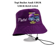 Jellyfish Hat for Children, Catfish,/, Jellyfish Children's Bucket Hat, Can Use Name Embroidery