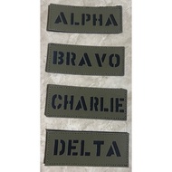 patch skdn alpha,bravo charlie delta