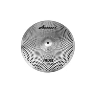 Silver Mute Low Volume Quiet Cymbals Splash Cymbal 12''(30Cm)